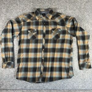 Kings Camo Men's Flannel Shirt Size Xxl